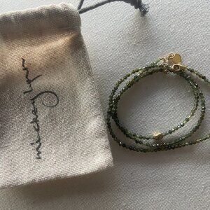 MICKEY LYNN GREEN TOURMALINE STRATUS TRIPLE WRAP SOLD OUT $198